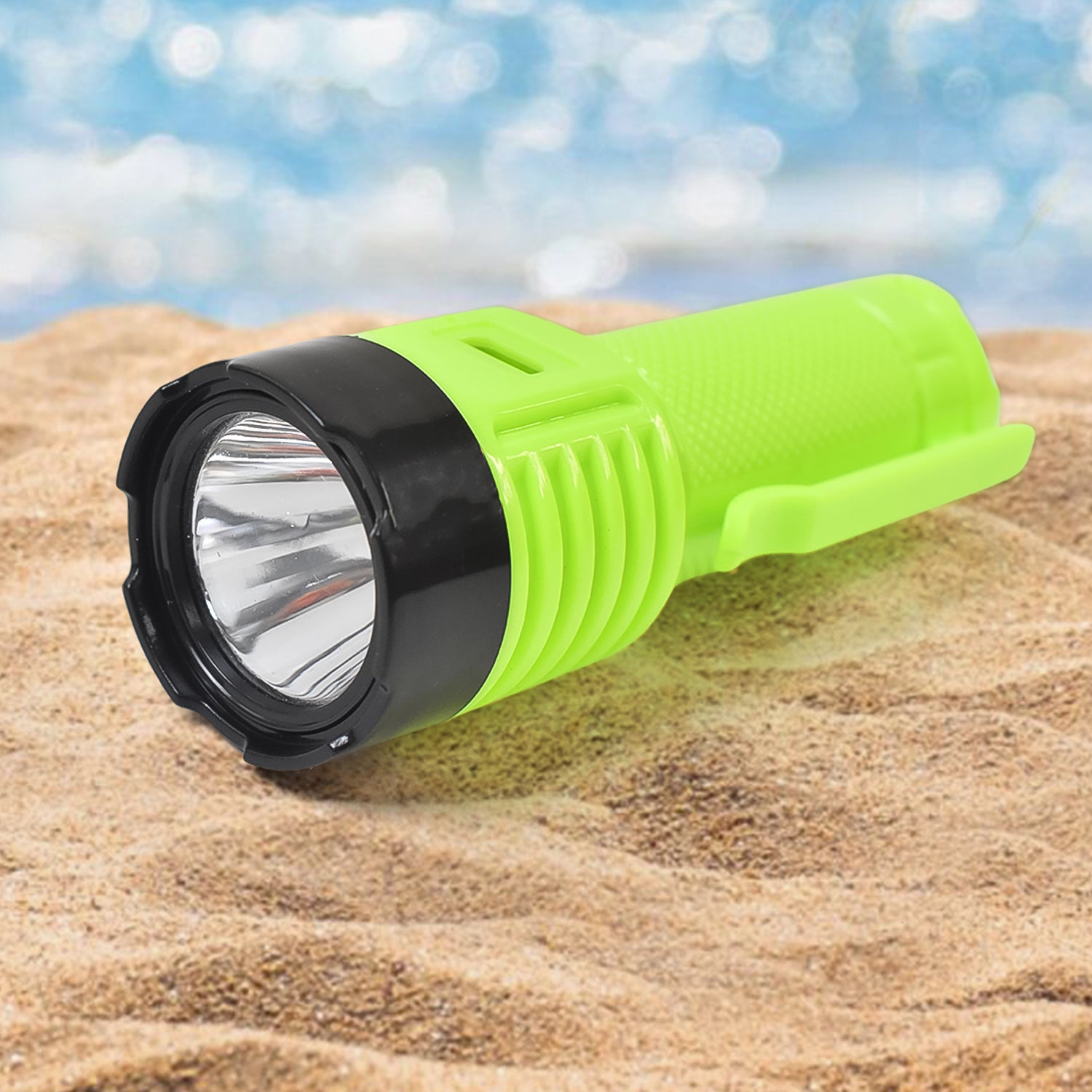 4 Modes Super Bright Led Torch High Lumens Fast Charging Flashlight Torch (1 Pc) - Springkart 