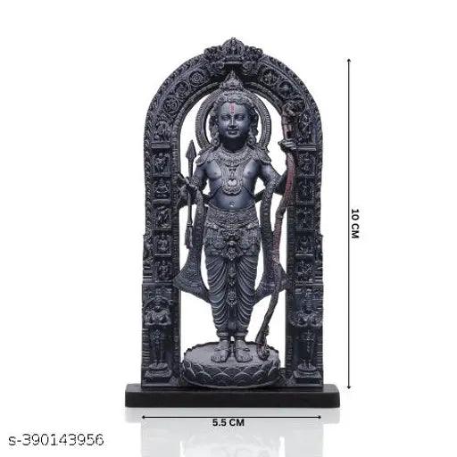 Ram Lalla ayodhya Idol Premium Wood Statue for Home Decoration