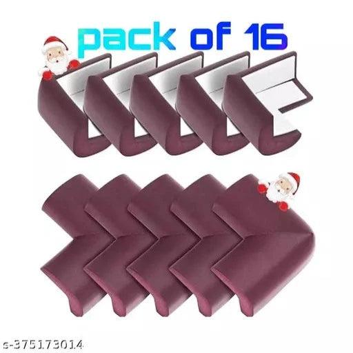 Kids Safety Safe Table Desk Corner Edge Cushions Thick Guard Pack of 16 - Springkart 