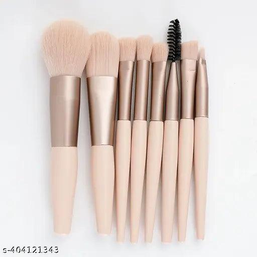 Makeup Brushes - 8pcs with Travel Kit