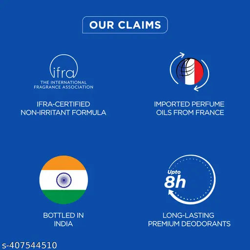 Bella Vita Luxury DATE Woman EDP Perfume 100 ML and SKAI Unisex Body Deodorant 150 ML Combo with Long Lasting Fragrance for Men and Women (Pack of 2 Items)