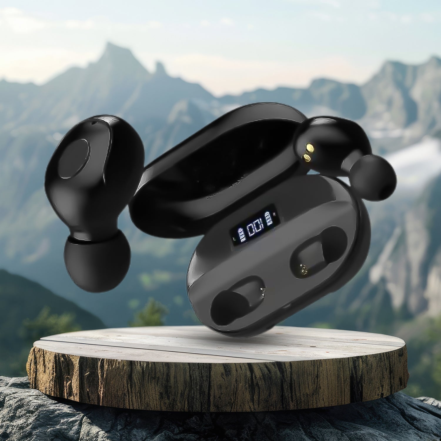 Tws Dual Pairing Earbuds With Mic Advanced Enc Long Playtime Headset - Springkart 