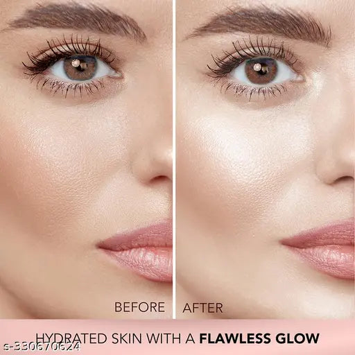 FACES CANADA Strobe Cream - Rose Gold, 30 ml | Primer + Highlighter + Moisturizer | Shea Butter & Hyaluronic Acid | Intense Hydration | Flawless Radiant Dewy Skin | Illuminating & Glowing Makeup Base