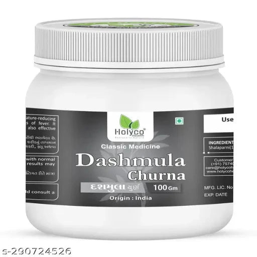 Dashmoola Churna -100gm I Ten Herbs-Roots Blend | 100% Pure and Natural