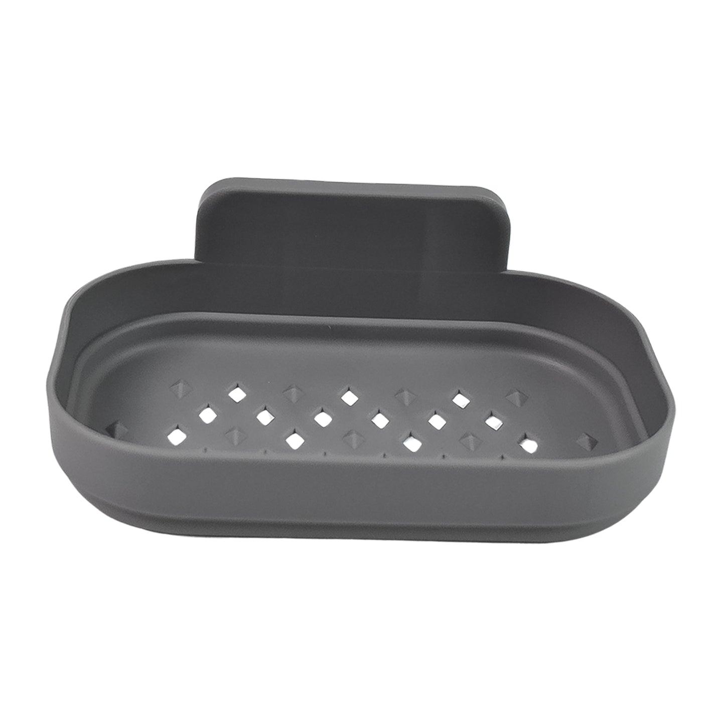 Plastic Soap Dish Holder For Bathroom Shower Wall Mounted Self Adhesive (1 Pc) - Springkart 