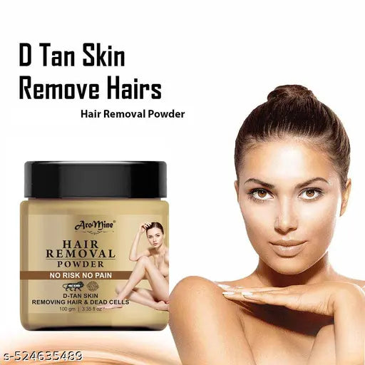 Sandalwood Wax Powder For Hair Removal, Sandalwood Wax Powder for Men & Women |100gm-2-Jar-200gm