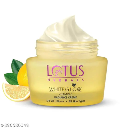 Lotus Herbals WhiteGlow Vitamin C Radiance Cream (50g) and Face Wash (100g) | 150g