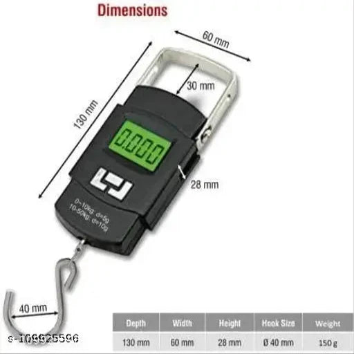 Electronic 50Kgs Digital Luggage Weighing Scale – Springkart