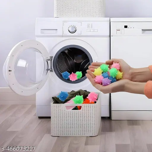 12 Pieces Washer Balls, Reusables Tangle-Free Eco-Friendly Laundry Scrubbing Balls