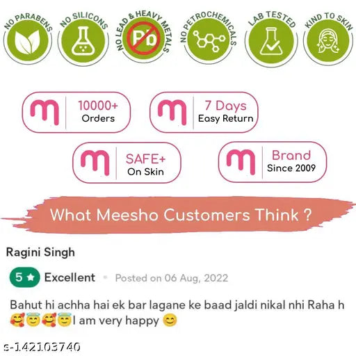 Red edition Long Wearing & Transfer Resistant Longlasting Liquid 4 in 1 Lipstick Smudgeproof & Waterproof (Pack of 5)  100 gm