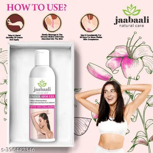 Natural Care Under arm gel for skin whitening and lightening