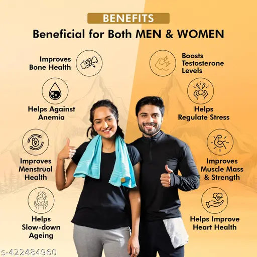 Shuddh Shilajit Gold and Silver Resin -100% Ayurvedic Himalayan | For Men & Women - 20G (Pack of 3) - Springkart 