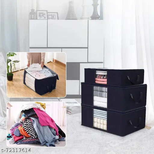 clothes and bedsheet storage 3set