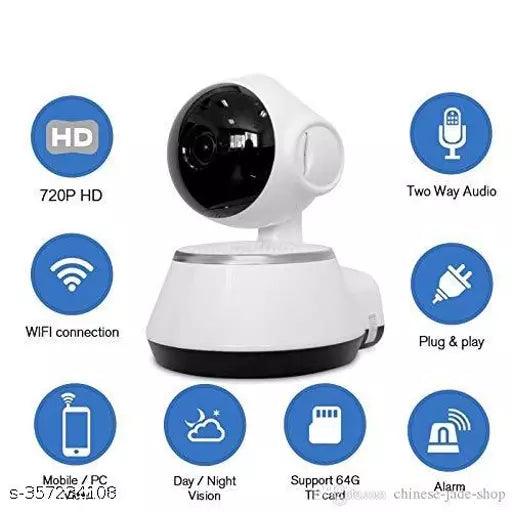 CCTV IP Wireless Camera 1080P WiFi Night Vision 360°Live View Alarm TwoWay Audio - Springkart 