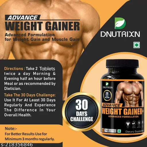 Advance Weight Gainer Tablets 30 | 30 Days Challenge