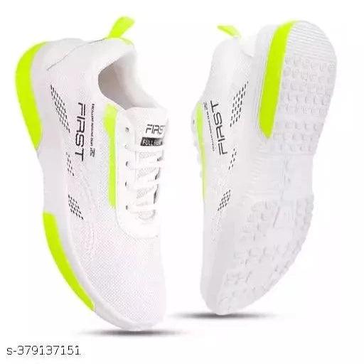 Cleaton's Footwear ,Good Looking Trendy & Stylish Running Shoes For Men (white). - Springkart 