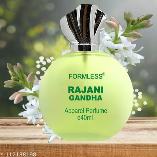 Formless Rajanigandha 40ml Perfume / Mogra parfum scent for men women Deodorant fragrance for gift boys Girls Storng Hard Long lasting Perfume