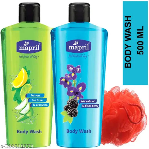 Body Wash for Men & Women Shower Gel for Whitening Soft, Smooth Healthy Moisturize Skin (250ml Each, Pack of 2,) - Springkart 