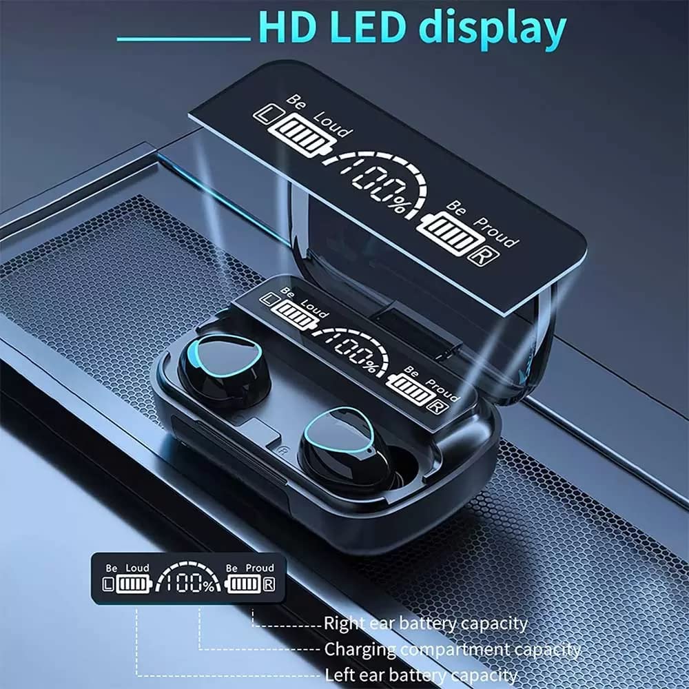6644 Newest Wireless In Ear Earbuds Bluetooth 5.0 Headphones Mini Stereo Earbuds Sport Headset Bass Sound Built-in Micphone - Springkart 