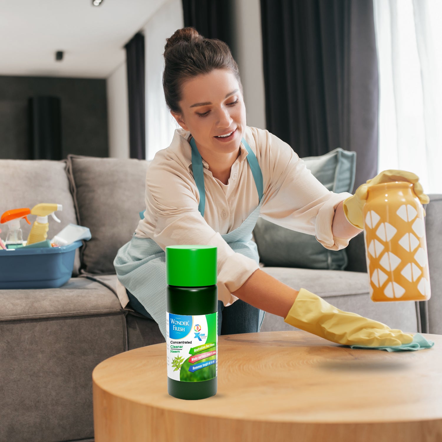 6288 Mop Floor Surface Cleaner Liquid - Disinfectant Insect Repellent - Springkart 