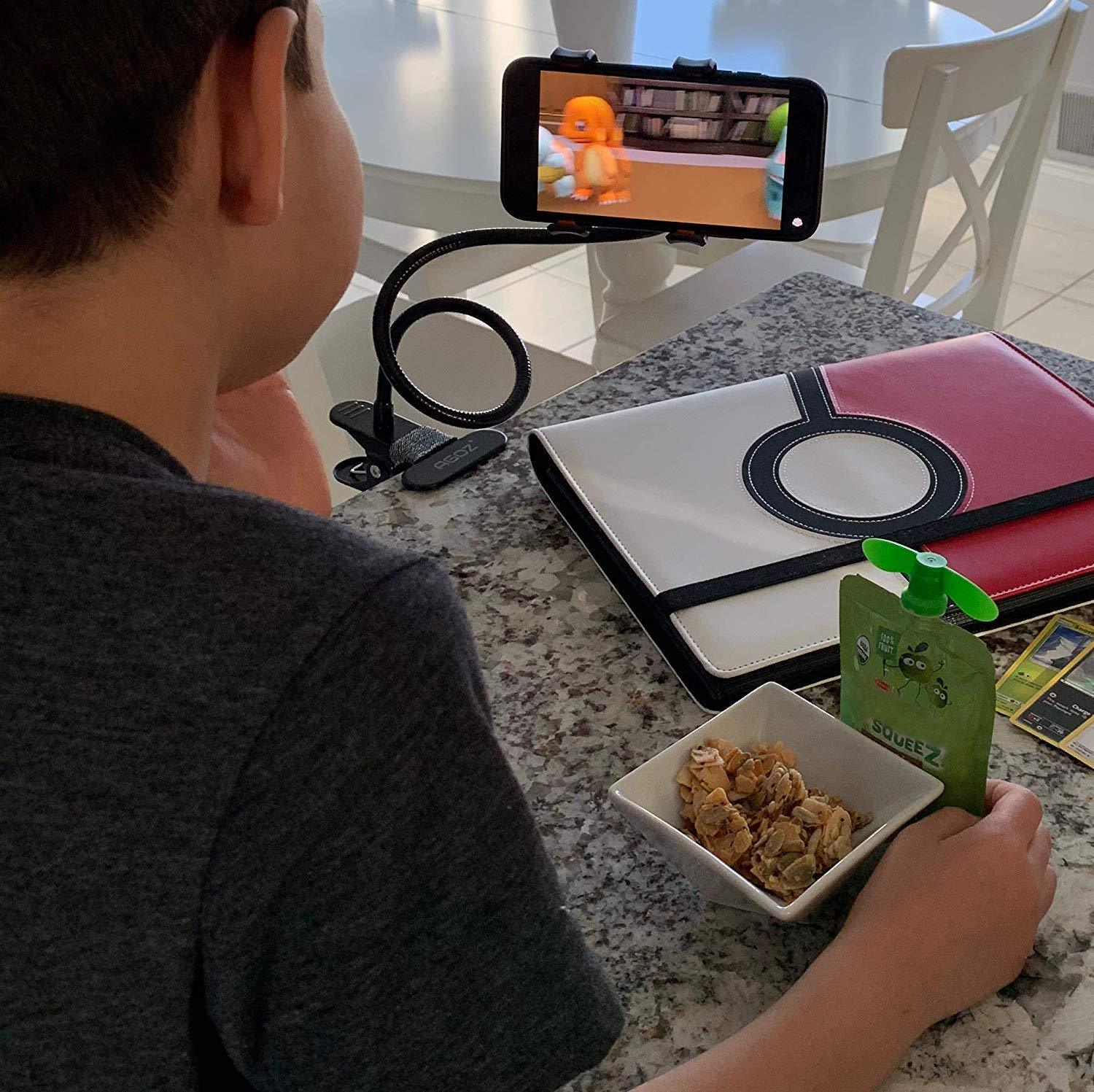 0281a 360 Degree Flexible Portable Foldable Metal-lazy Stand Bracket - Springkart 