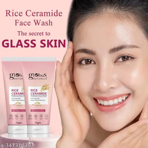 Naturals Rice Ceramide Radiance Face Wash,75 gm (Pack of 2) - Springkart 