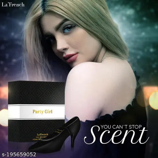 La French Party Girl Perfume for Women - 85ml | Eau De Parfum | Long Lasting Luxurious Scent | Classic French Fragrance | Gift Set (Pack of 1)