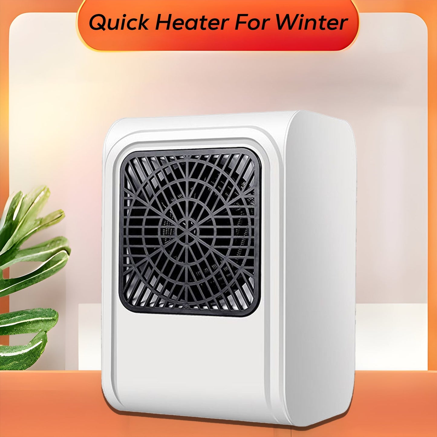 Room Heater 220V Brown Box Heater For Office & Bedroom Use Heater - Springkart 