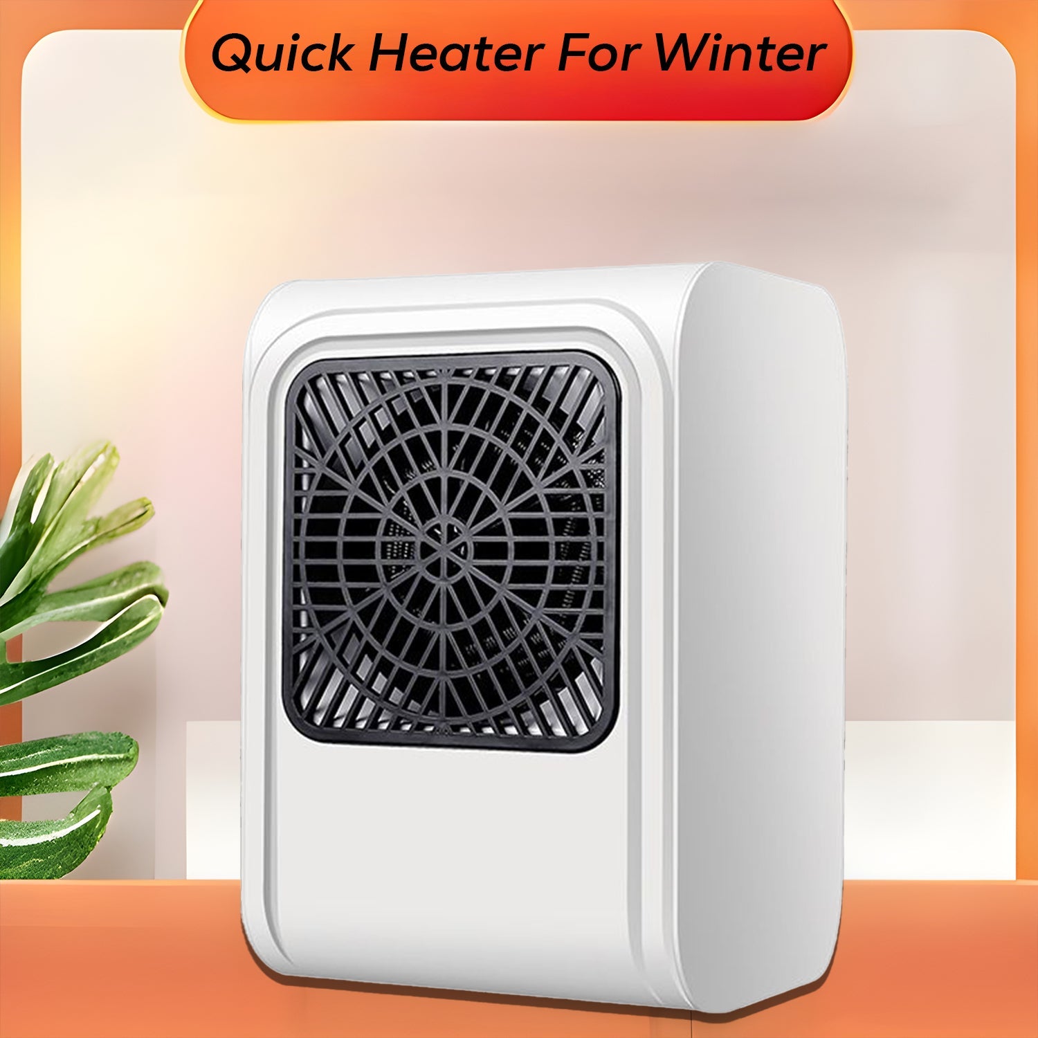 Room Heater 220V Brown Box Heater For Office & Bedroom Use Heater - Springkart 