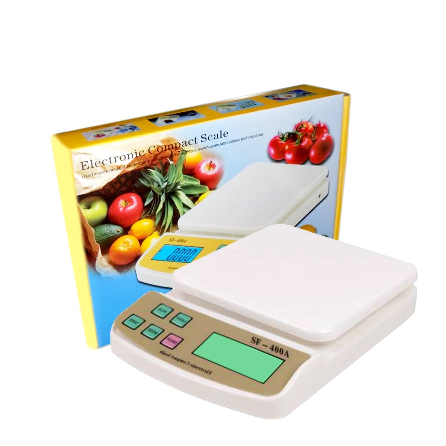 1610 Digital Multi-purpose Kitchen Weighing Scale (Sf400a) - Springkart 