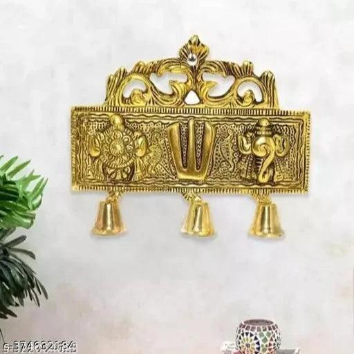 Wall Hanging Tirupati Balaji Shankh Chakra Tilak with Hanuman ji Symbol