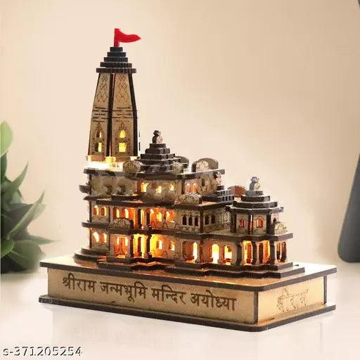 Shri Ram Mandir with Light, Ram Janambhoomi Ayodhya 3D Model Temple - Springkart 