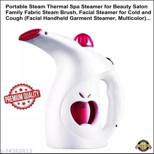 Portable Steam Thermal Spa Steamer for Beauty Salon Family Fabric Steam Brush, Facial Steamer for Cold and Cough - Springkart 