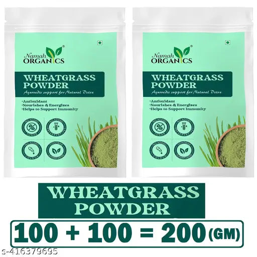 Wheatgrass Powder for Weight Loss,Immunity boosting,Superfood (pack of 2) - Springkart 