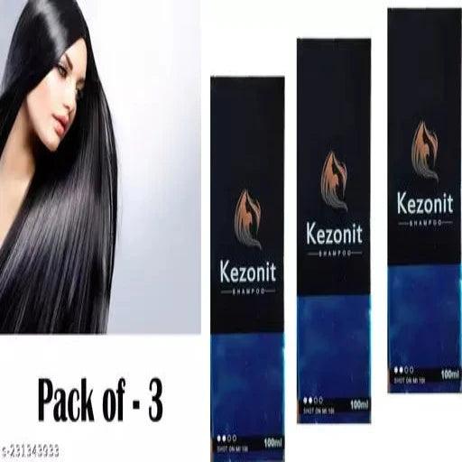 Kezonit Anti-Dandruff Shampoo Pack of - 3 - Springkart 