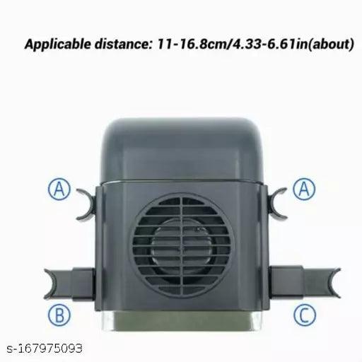 Mini USB Car Seat Back Fan Portable Vehicle 3-Speed Cooling Cooler Headrest Fan - Springkart 