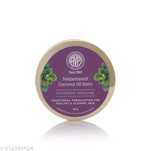 AVP Nalpamaradi Coconut Oil Balm 40G Skin Lightening Tan Removal