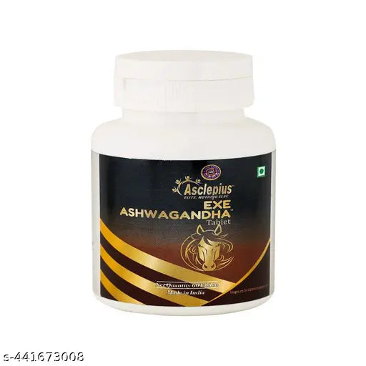 Asclepius Wellness Exe Ashwagandha Tabalet 60 Tabalets - Springkart 