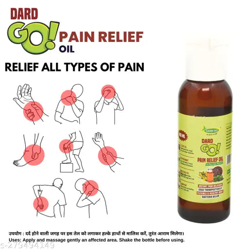 Dard Go Pain Relief Oil for Joint Pain, Leg Pain, Muscle Pain Oil - Buy 100 ml + 20 ml free