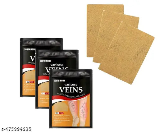 (12 pcs ) Varicose Veins Patches Dredge Vein Smoothing Varicose Veins Reduce Swelling