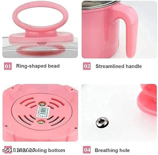 RIYANSH IMPORTER Champ 1500 Electric Multi Cooker with steamer | Rice Cooker | 5 egg tray | 1.2 litre 600 Watt | 3 Boiling Modes | Stainless Steel body | Egg boiler | Tea, Soup, Noodles maker