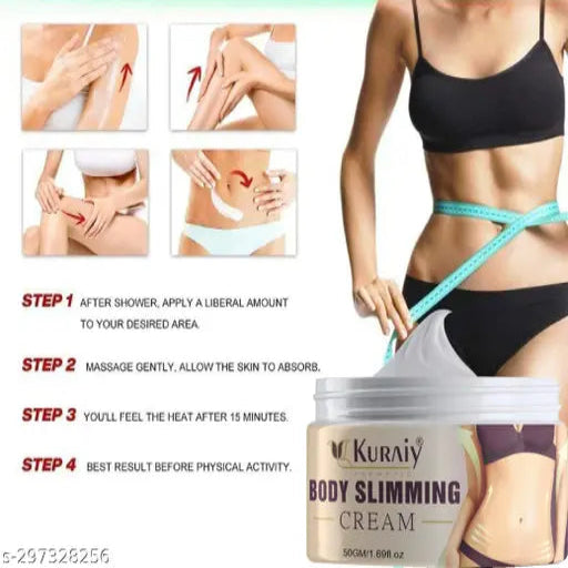 KURAIY 100% Best Ginger Essential fatloss Body Slimming Cream - Springkart 