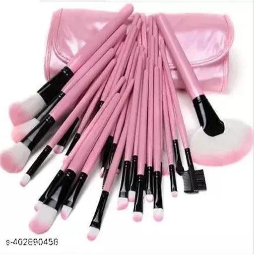 Makeup Brushes 24 Piece Makeup Brush Set Premium NET QUANTITY 24 PCS COLOR PINK