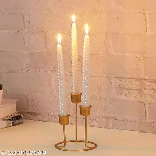 3 Tealight Designer Candle Holder & Stands