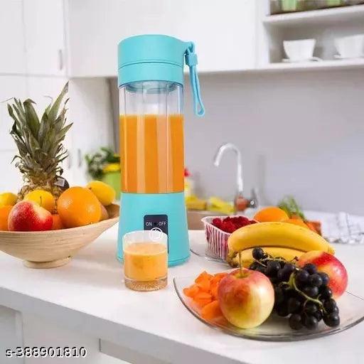 MULTI-PURPOSE PORTABLE USB ELECTRIC JUICER 6-BLADES,BLENDER MIXER CUP (380 ML) - Springkart 