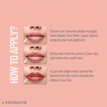 RED Edition Set of 12 Liquid Lipsticks Matte Finish Long Lasting Lipstick Combo Pack (Muticolor, 64 ml)