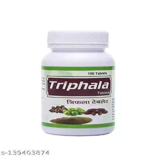 Ganga Triphala Tablet Ayurvedic Medicine (500 gm) - Springkart 