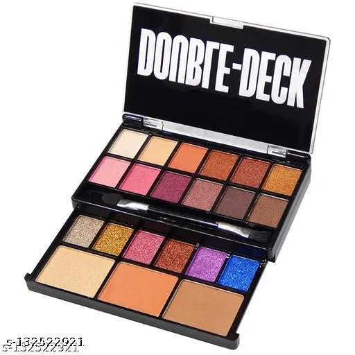 All In One Makeup Kit (12 Colour Eyeshadow + 6 Highlighter + 3 Compact)
