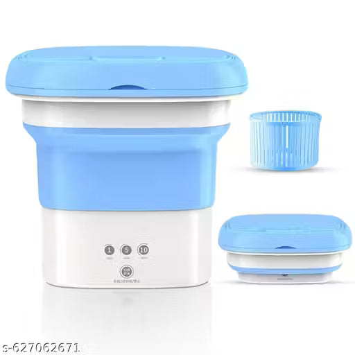0.8Kg Portable Mini Washing Machine, Foldable Washing Machine Top Load Fully Automatic with 3 Modes Spinner and Dryer