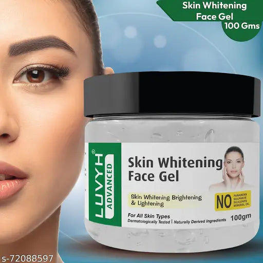 Skin Whitening Face Massage Gel (100g) Whitening and Brightening Gel For Instant Natural Glow, Anti Pigmentation & Dark Spot Removal Formula